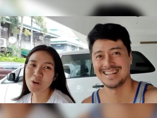 Mark Zambrano and Aicelle Santos