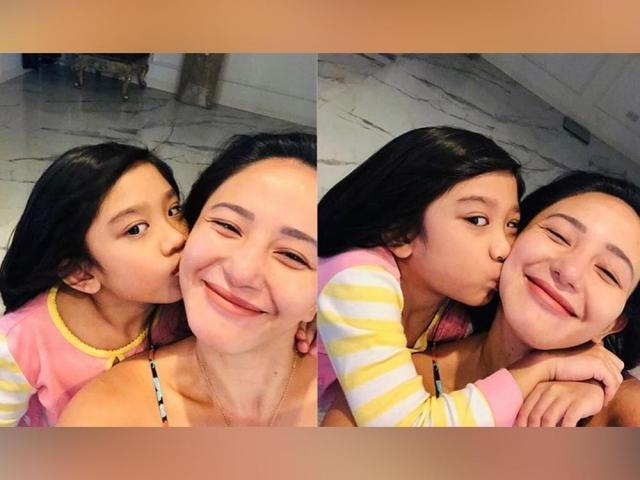 Katrina Halili and daughter Katie Lawrence