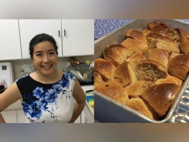 kara david and her pandesal pudding