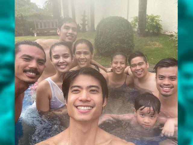 Mikael Daez and his siblings