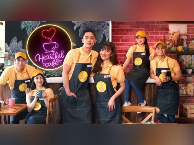 Heartful Cafe title card