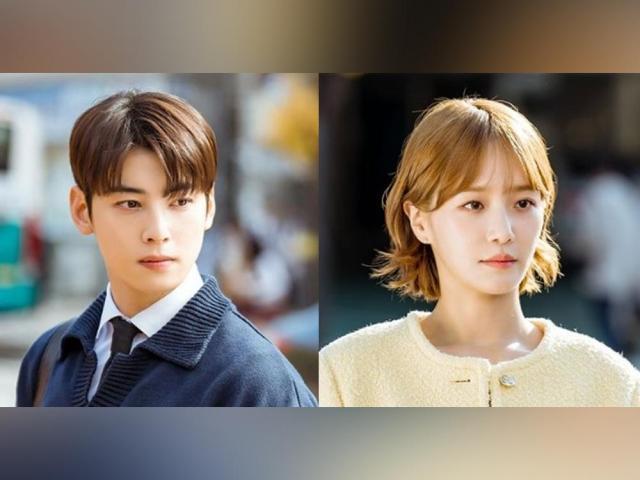 Cha Eun-woo and Park Gyu-young in a good day to be a dog