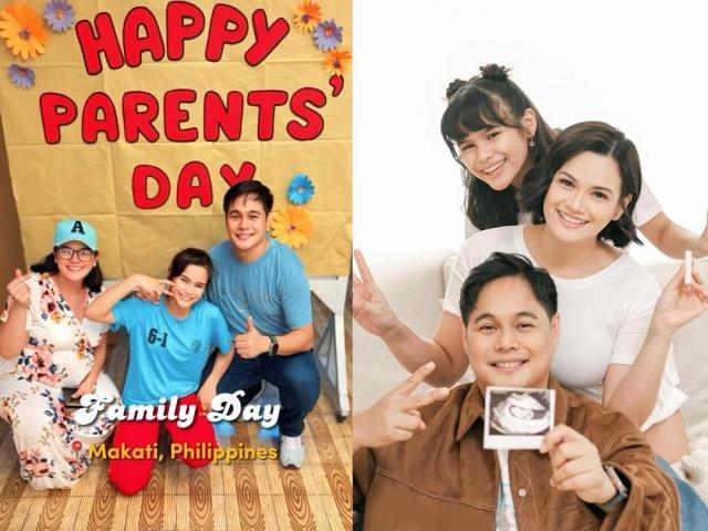 yasmien kurdi with husband and daughter