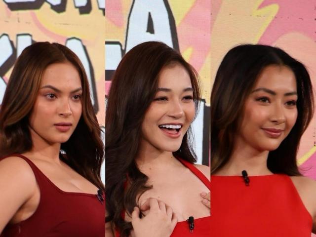 Skye Gonzaga, Mariane Saint, at Robb Guinto in TBATS