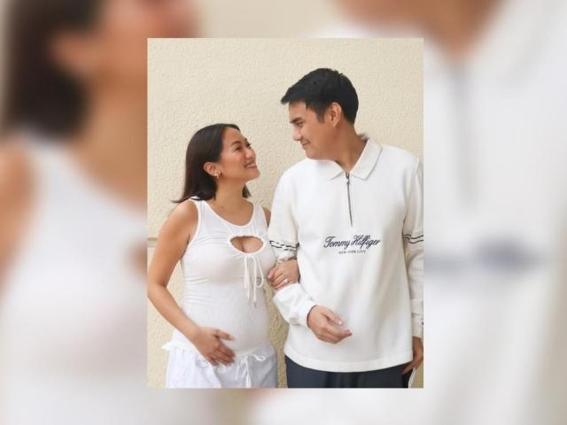 Laureen Uy and Miggy Cruz