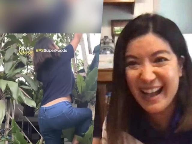 kara david climbing a tree