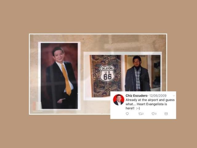 Heart Evangelista and Chiz Escudero