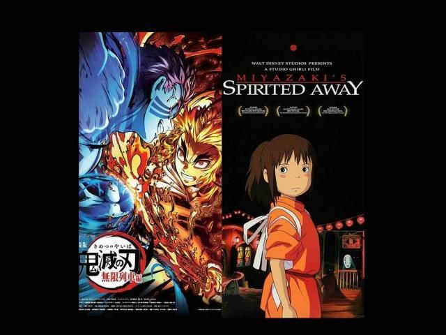 Demon Slayer and Spirited Away