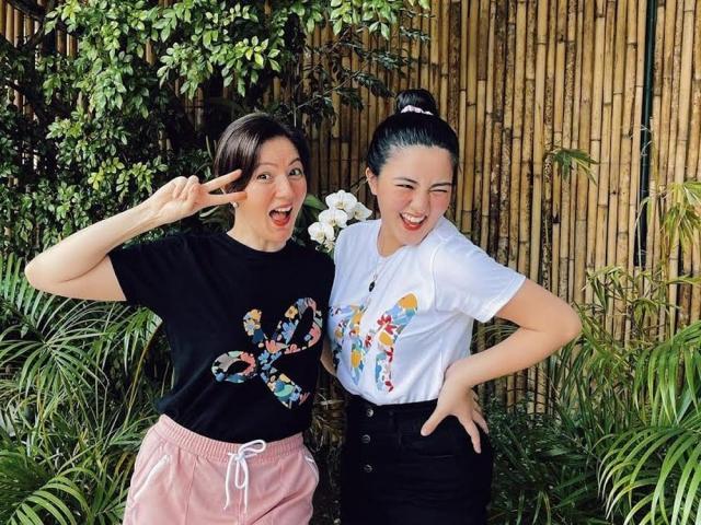 Cassy Legaspi and Carmina Villarroel
