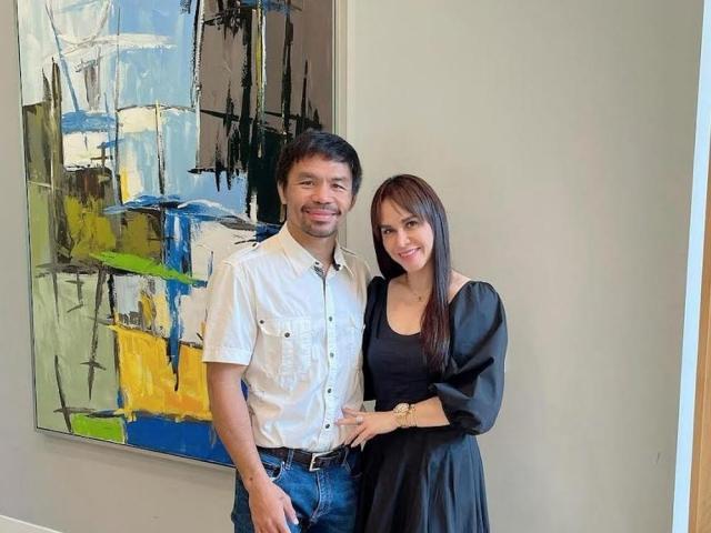 Jinkee Pacquiao and Manny Pacquiao