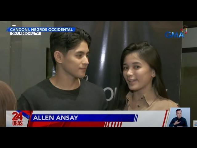 Allen Ansay and Sofia Pablo