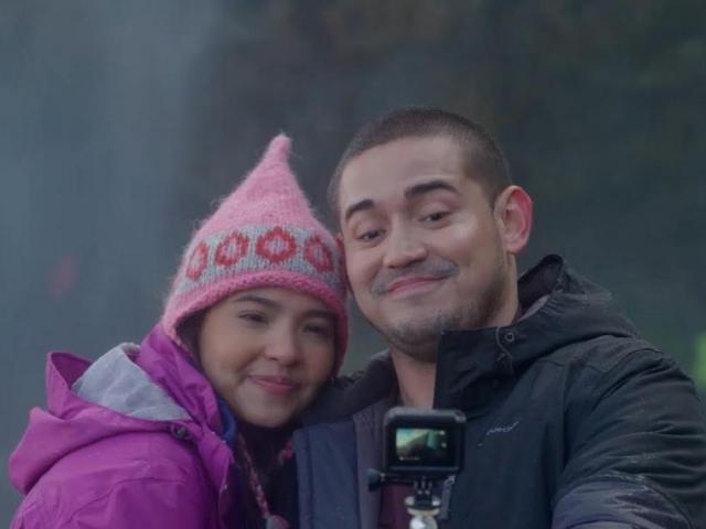 Alessandra de Rossi and Paolo Contis