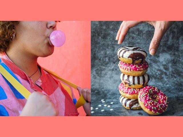 donuts and bubble gum