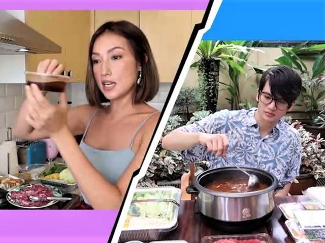 Solenn Heussaff and Gil Cuerva in Taste Buddies