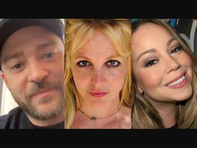 justin timberlake britney spears mariah carey