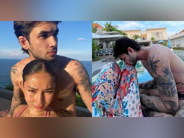 Kobe Paras and Erika Poturnak