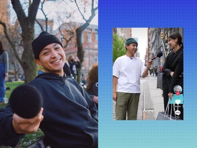 Shan Rizwan interviews Anne Curtis in New York City