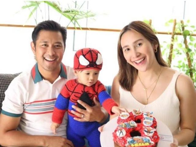 Rocco Nacino, Melissa Gohing, Baby Ezren Rafaello