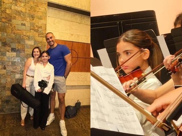 Chesca Garcia Doug Kramer and Scarlett