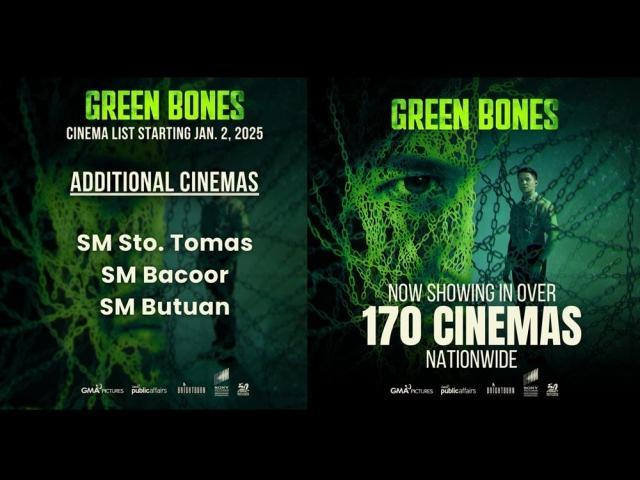 Green Bones now showing in 170 cinemas