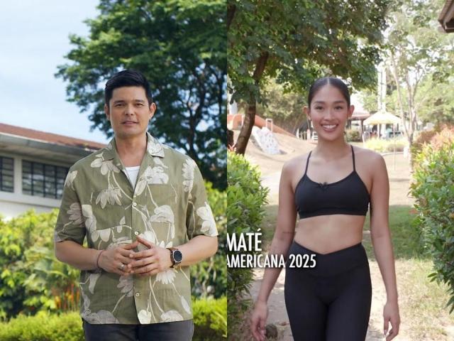 Dingdong Dantes and Reina Hispanoamericana 2025 Dia Mate in Amazing Earth
