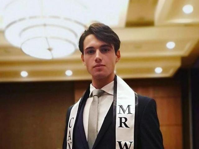 Mr World Canada Alessandro Coward 