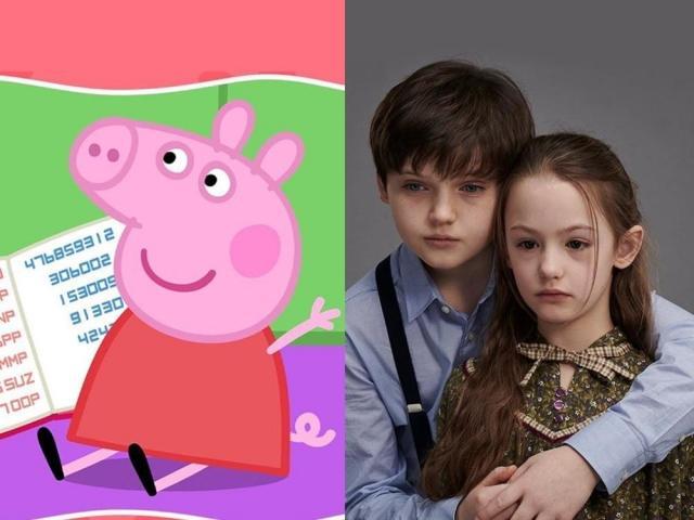 Peppa Pig and Amelie Bea Smith