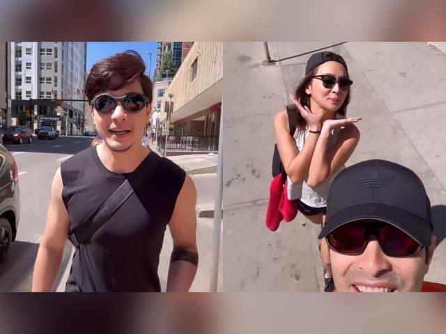 Alden Richards, Kathryn Bernardo, and Joross Gamboa in Canada