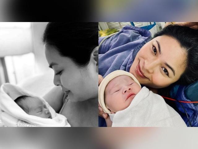 Maxine Medina and baby