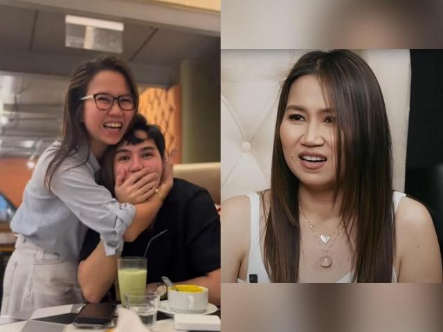 Edith Millare and Sandro Muhlach