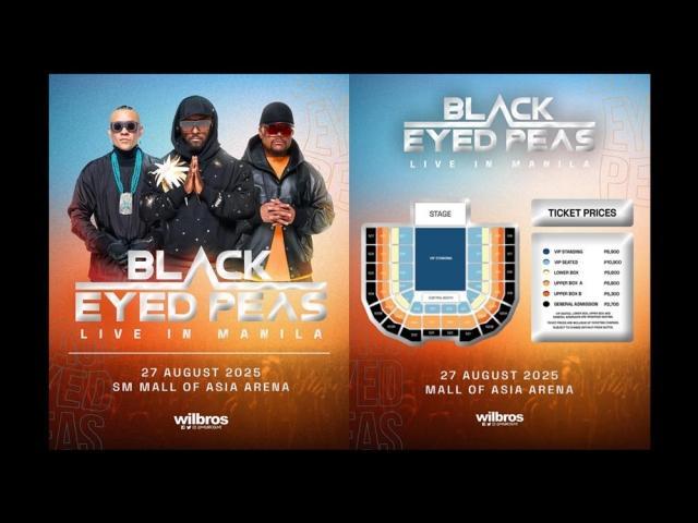 Black Eyed Peas in manila