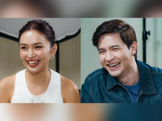 Alden Richards at Kathryn Bernardo