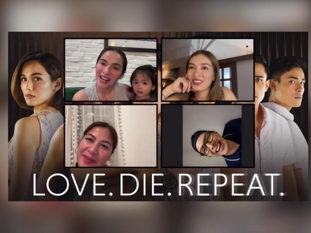 jennylyn mercado and dylan jade during livestream