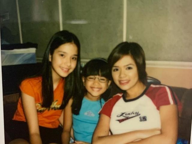 Danica Sotto with Maxene Magalona and Isabelle de Leon