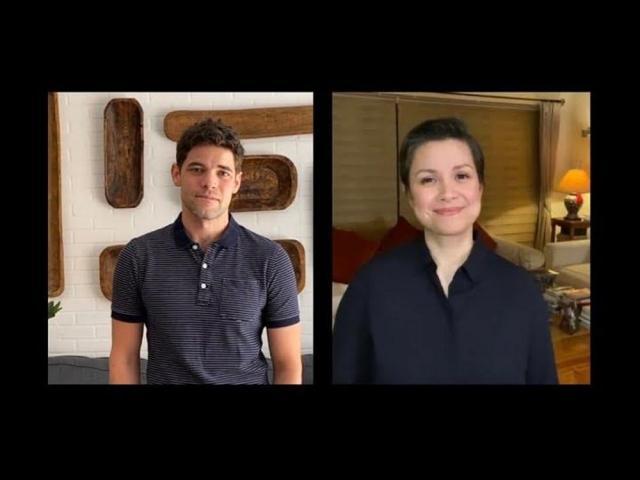 Lea Salonga and Jeremy Jordan
