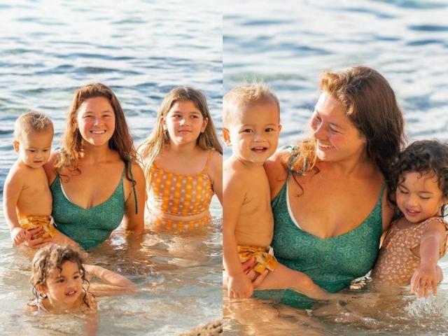 Andi Eigenmann with kids