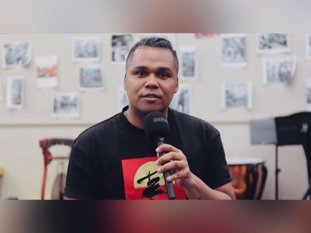 Garrett Bolden in Miss Saigon Guam