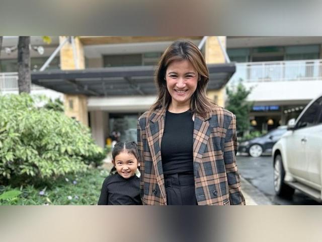 Camille Prats and daughter Nala