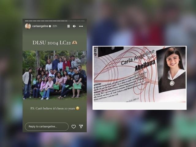 Carla Abellana DLSU graduate