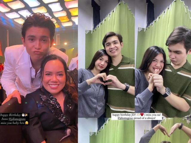 Joaquin Domagoso with Jo Berry and Zonia Mejia