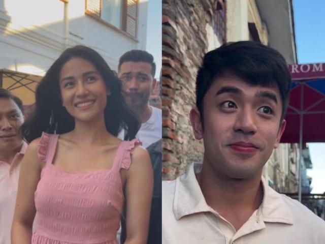 Sanya Lopez and David Licauco