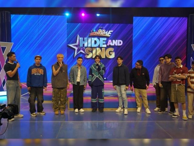 Adie with EA Guzman and Jeric Gonzales