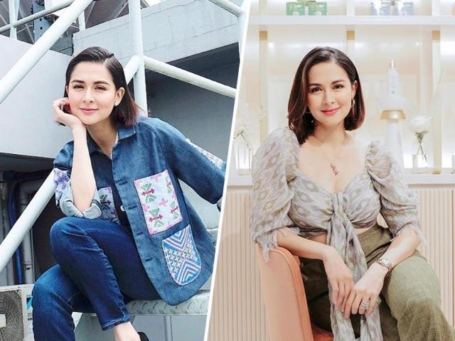 Marian Rivera on local fabrics