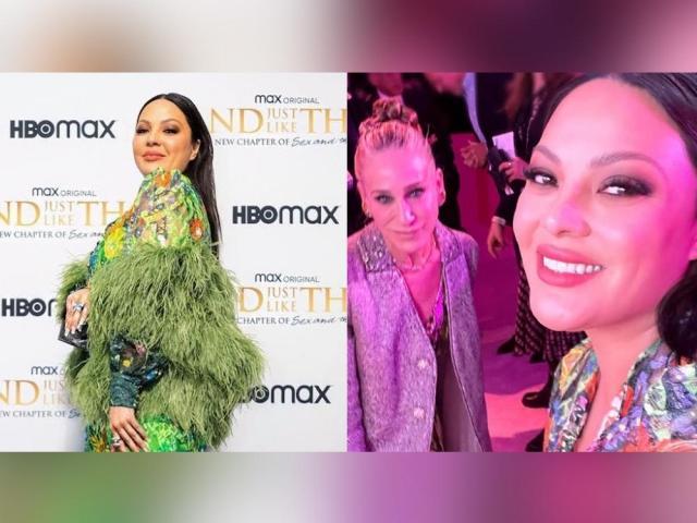 KC Concepcion and Sarah Jessica Parker