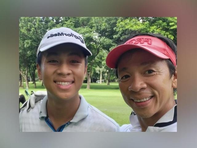 Kuya Kim Atienza and his son Jose