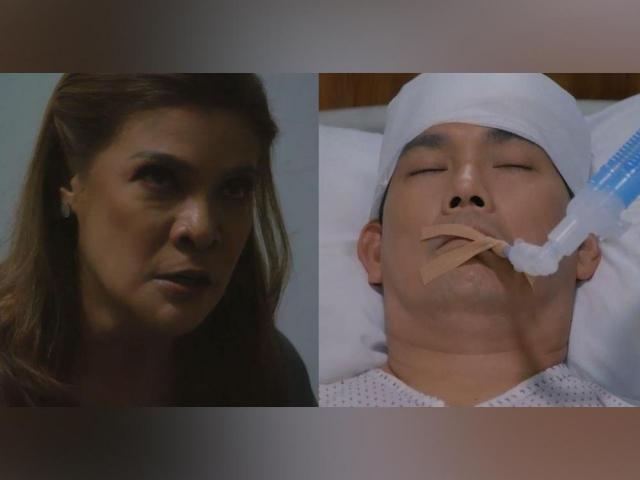 Pinky Amador and Richard Yap