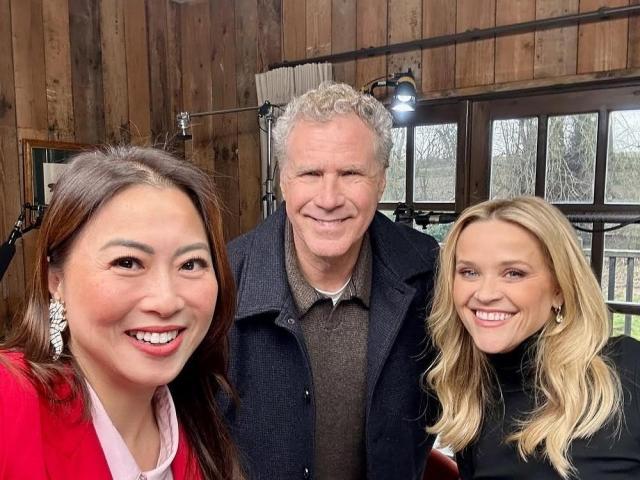 Lyn Ching, Reese Witherspoon and Will Ferrell
