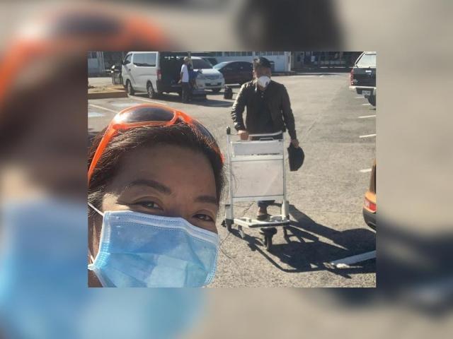 Kara David LM Cancio social distancing