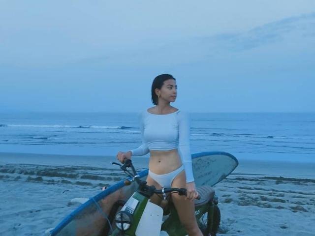 Glaiza De Castro raises funds for surfing community in Baler