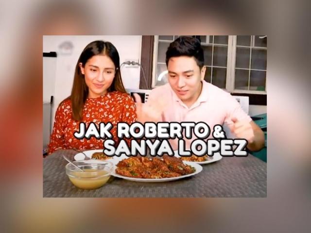 Sanya Lopez and Jak Roberto